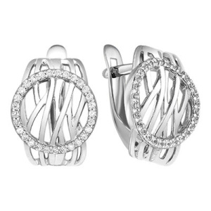 Серьги из серебра