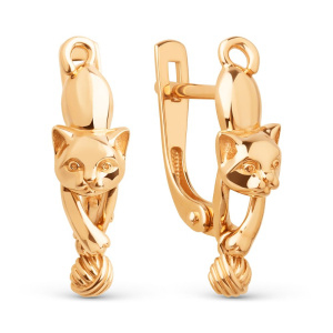 Серьги из золота