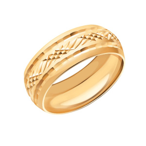 Обручальное кольцо из золота