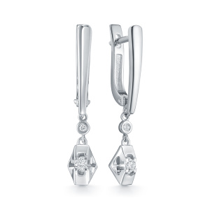 Серьги из золота с бриллиантами