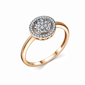 Кольцо из золота с бриллиантами