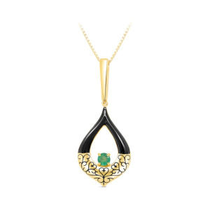 Колье из серебра