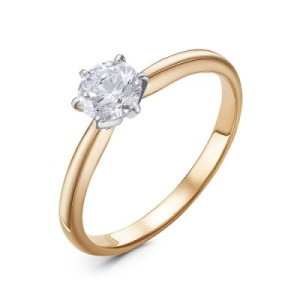 Кольцо из золота с бриллиантами