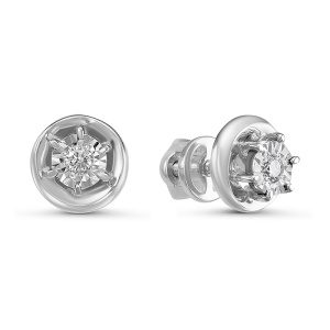 Серьги из золота с бриллиантами