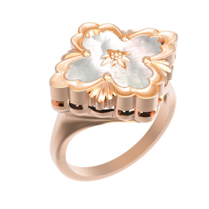 Кольцо из золота Premium