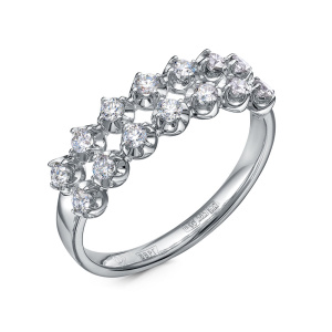 Кольцо из золота с бриллиантами