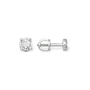 Серьги из золота с бриллиантами