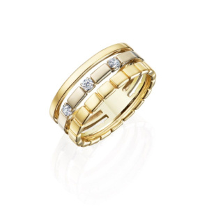 Кольцо из золота Premium