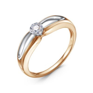 Кольцо из золота с бриллиантами