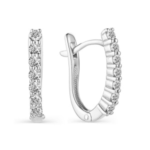 Серьги из золота с бриллиантами