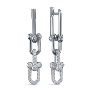 Серьги из золота с бриллиантами