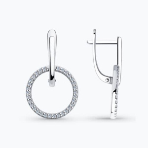 Серьги из серебра