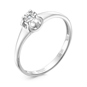 Кольцо из золота с бриллиантами