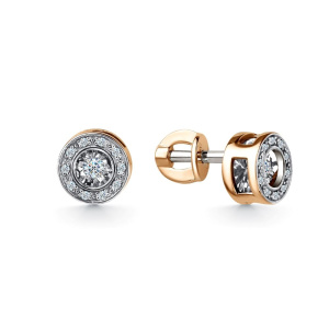 Серьги из золота с бриллиантами