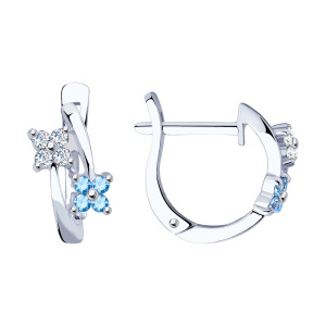 Серьги из серебра