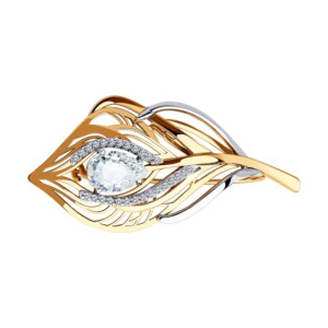 Брошь из золота