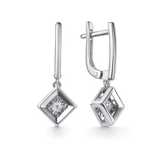 Серьги из золота с бриллиантами