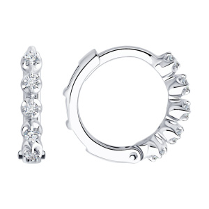 Серьги из золота с бриллиантами