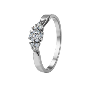 Кольцо из золота с бриллиантами