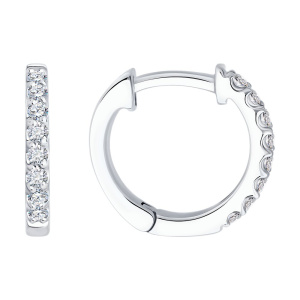 Серьги из золота с бриллиантами