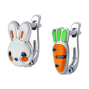 Серьги из серебра