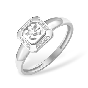 Кольцо из золота с бриллиантами