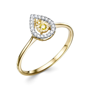 Кольцо из золота Premium