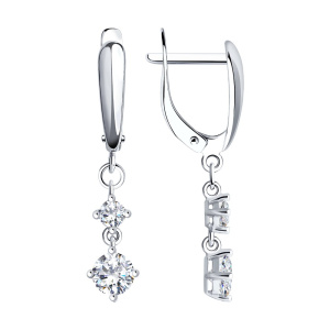 Серьги из серебра