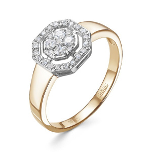 Кольцо из золота с бриллиантами