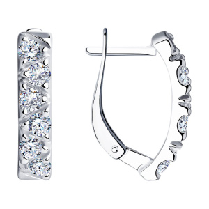 Серьги из серебра