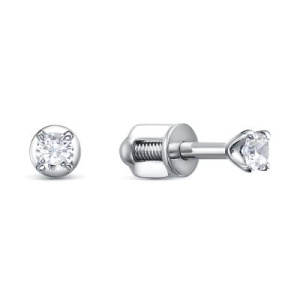 Серьги из золота с бриллиантами