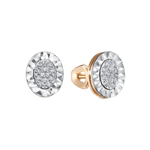 Серьги из золота с бриллиантами