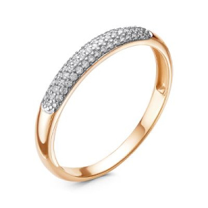 Кольцо из золота с бриллиантами