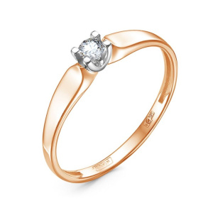 Кольцо из золота с бриллиантами