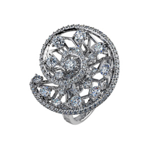 Кольцо из золота Premium