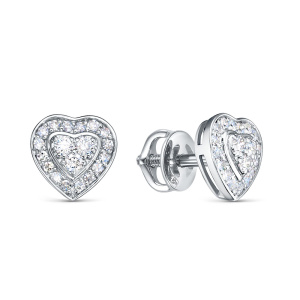 Серьги из золота с бриллиантами