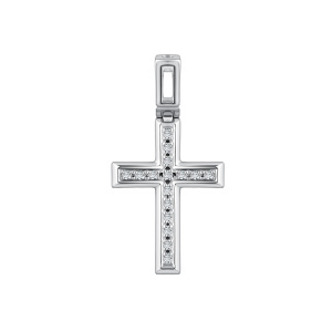 Крест из золота с бриллиантами