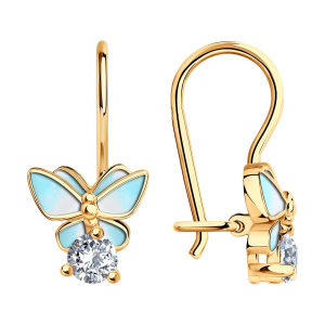 Серьги из серебра