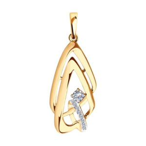 Подвеска из золота