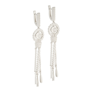 Серьги из серебра