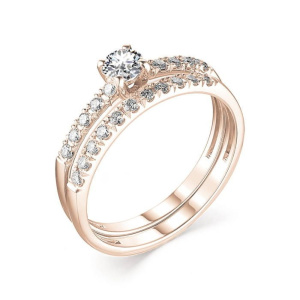 Кольцо из золота с бриллиантами