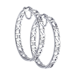 Серьги из серебра