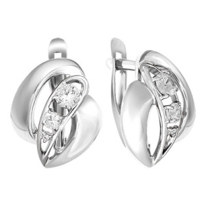 Серьги из серебра