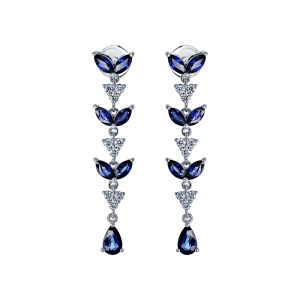 Серьги из золота Premium