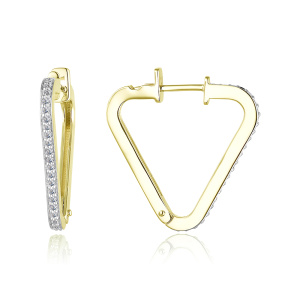 Серьги из золота Premium