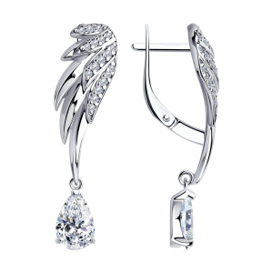 Серьги из серебра