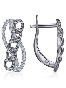 Серьги из серебра