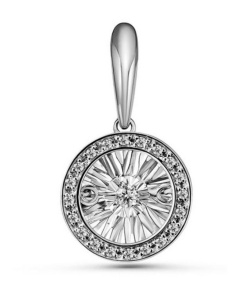 Подвеска из золота с бриллиантами