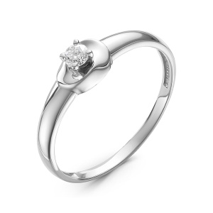 Кольцо из золота с бриллиантами