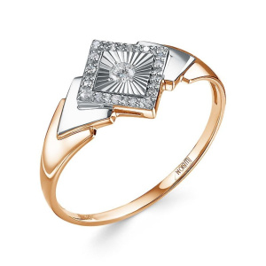 Кольцо из золота с бриллиантами